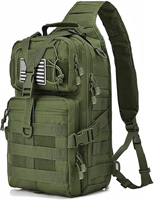 HAOMUK Tactical Sling Bag Pack HAOMUK Tactical Sling Bag Pack